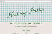 A Nesting Party Online Party Invitations