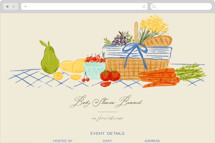 Farmer's Market Online Party Invitations