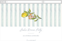 Amalfi Coast Wedding Online Party Invitations