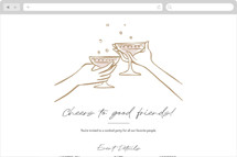 Holiday Cocktail Party Online Party Invitations