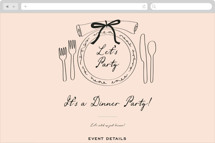 Just Because Online Party Invitations