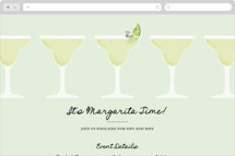 It's Margarita Time Online Party Invitations