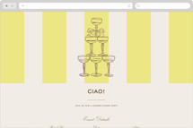 Campania Online Party Invitations