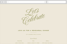 rory Online Rehearsal Dinner Invitations