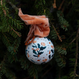 Desert Rose Floral Customized Ornament Ornaments