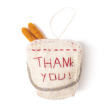 Felt Take Out Box Ornament Ornaments