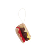 Felt Sandwich Ornament-Meatball Sub Ornaments