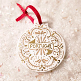 Custom Country or City Ceramic Ornament Ornaments