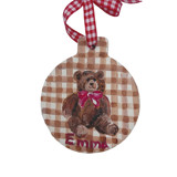 Teddy Bear Personalized Ornament Ornaments