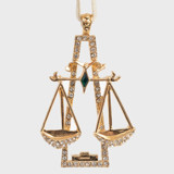 Libra hanging ornament