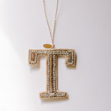 Personalized Handmade Letter Ornament - Small T Ornaments