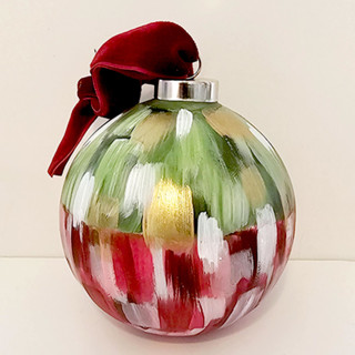 Hand- painted Festive Ceramic 3.5