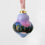 Snowy Winter Pine Ornament - 15 Ornaments