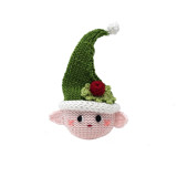 Crochet Elf Ornament Ornaments