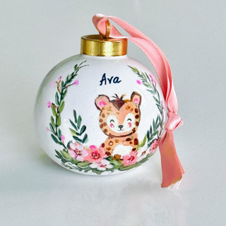 Personalized Baby's First Christmas Ornament Ornaments