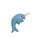 Arctic Narwhal Animal Ornament Ornaments