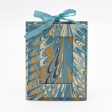 Mini Hand-Marbled Picture Frame Ornament | Nila Feathers Ornaments