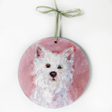 Westie Decoupage Orname... by Carol C. Young