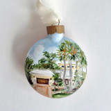 Custom House Portrait Ornament Ornaments