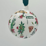 New York City Toile Ornament Ornaments