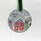 Personalized Photo Ornament - Your child's artwork Ornaments