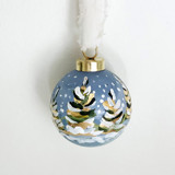 Peace Within Gold Foil Christmas Ornament Ornaments