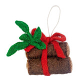 Cozy Winter Ornaments-Holiday Logs Ornaments