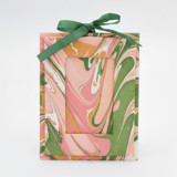 Mini Hand-Marbled Picture Frame Ornament | Peony Bloom Ornaments