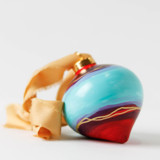 Abstract Ornament - Red Abstract 03 Ornaments