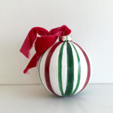 Candy Cane Stripe Ornament Ornaments