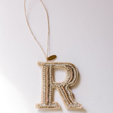 Personalized Handmade Letter Ornament - Large R Ornaments