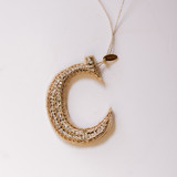 Personalized Handmade Letter Ornament - Small C Ornaments