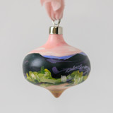 Lavender Lake | 3” ornament | Ceramic Ornaments