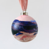 Lavender Mountain | 3” ornament | Ceramic Ornaments