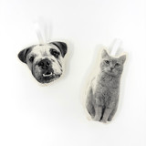 Custom Silkscreen Pet Ornament Ornaments