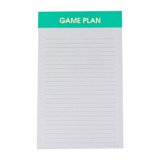 Game Plan - Lined Notepad Notepad