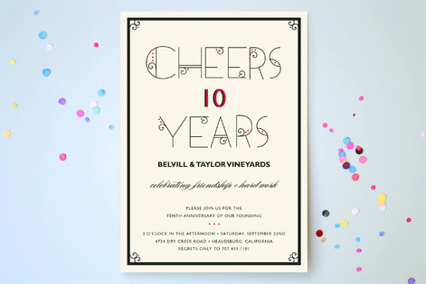 Exceptional Celebration Party Invitations