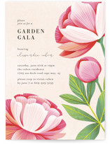 A Garden Gala Party Invitations