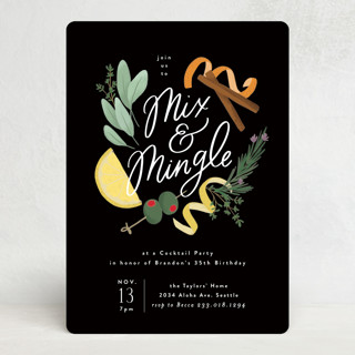 Mix and Mingle Party Invitations