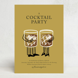 A Cocktail Party Party Invitations