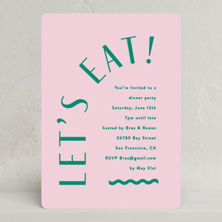 Arch Type Party Invitations