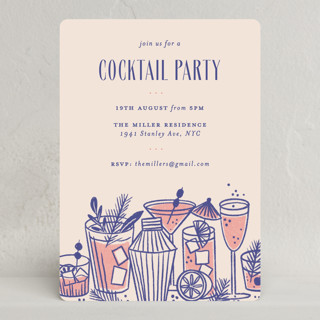 Summer Cocktails Party Invitations