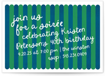 Clubhouse Prep Party Invitations