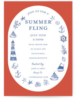 Nautical Fun Party Invitations