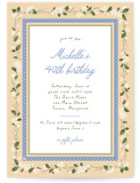 Sweet Hydrangea Party Invitations