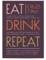 Grown- ups Party Invitations