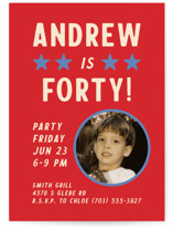 Bold Party Invitations