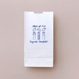 Tossed Graduation Caps Favor Bag, set of 25 Party Favor Bags