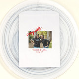 Congrats Grad Confetti Custom Photo Party Bag, set of 25 Party Favor Bags