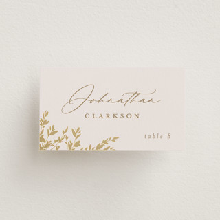 Classique Foil-Pressed Place Cards